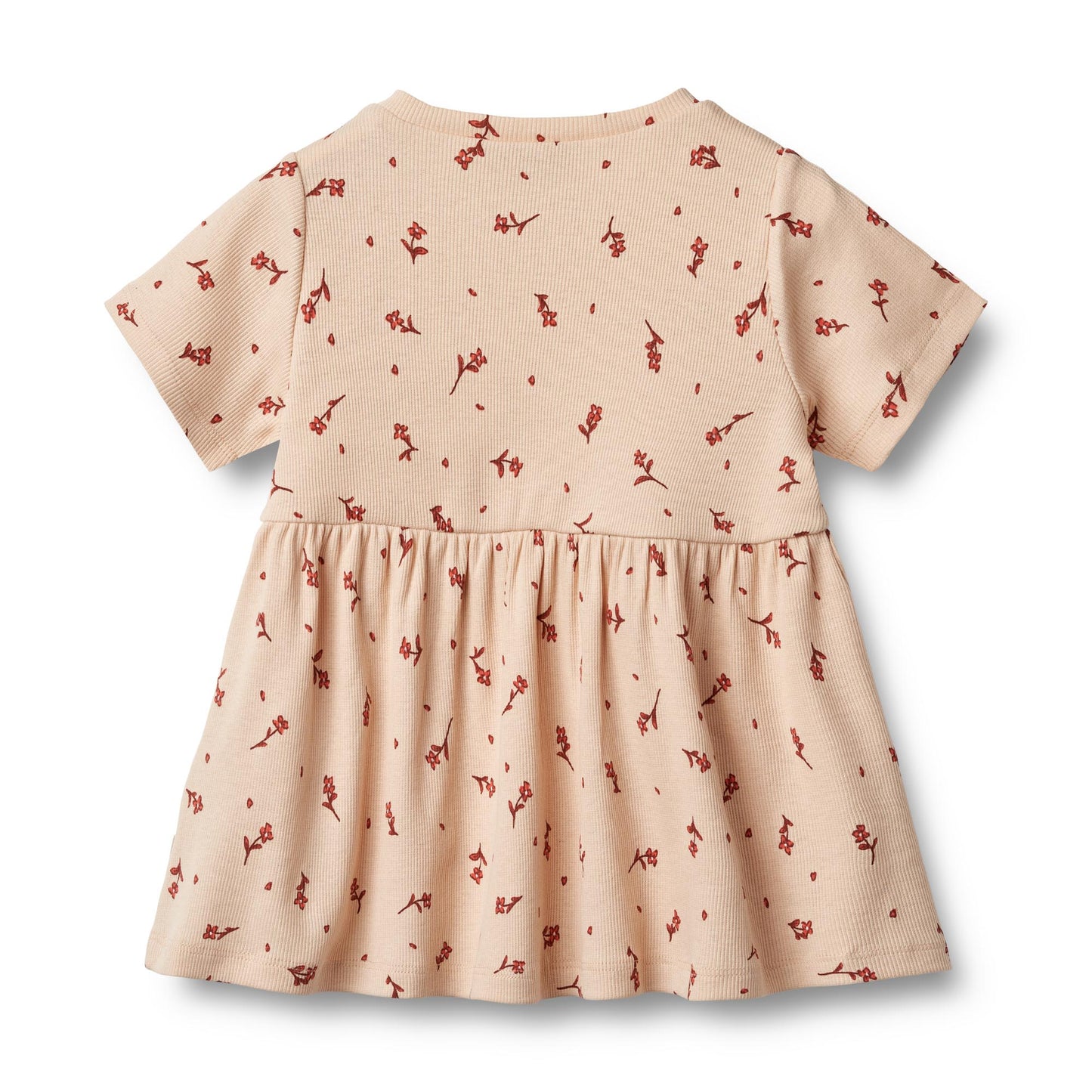 Rib Jersey Dress Anna - Flower