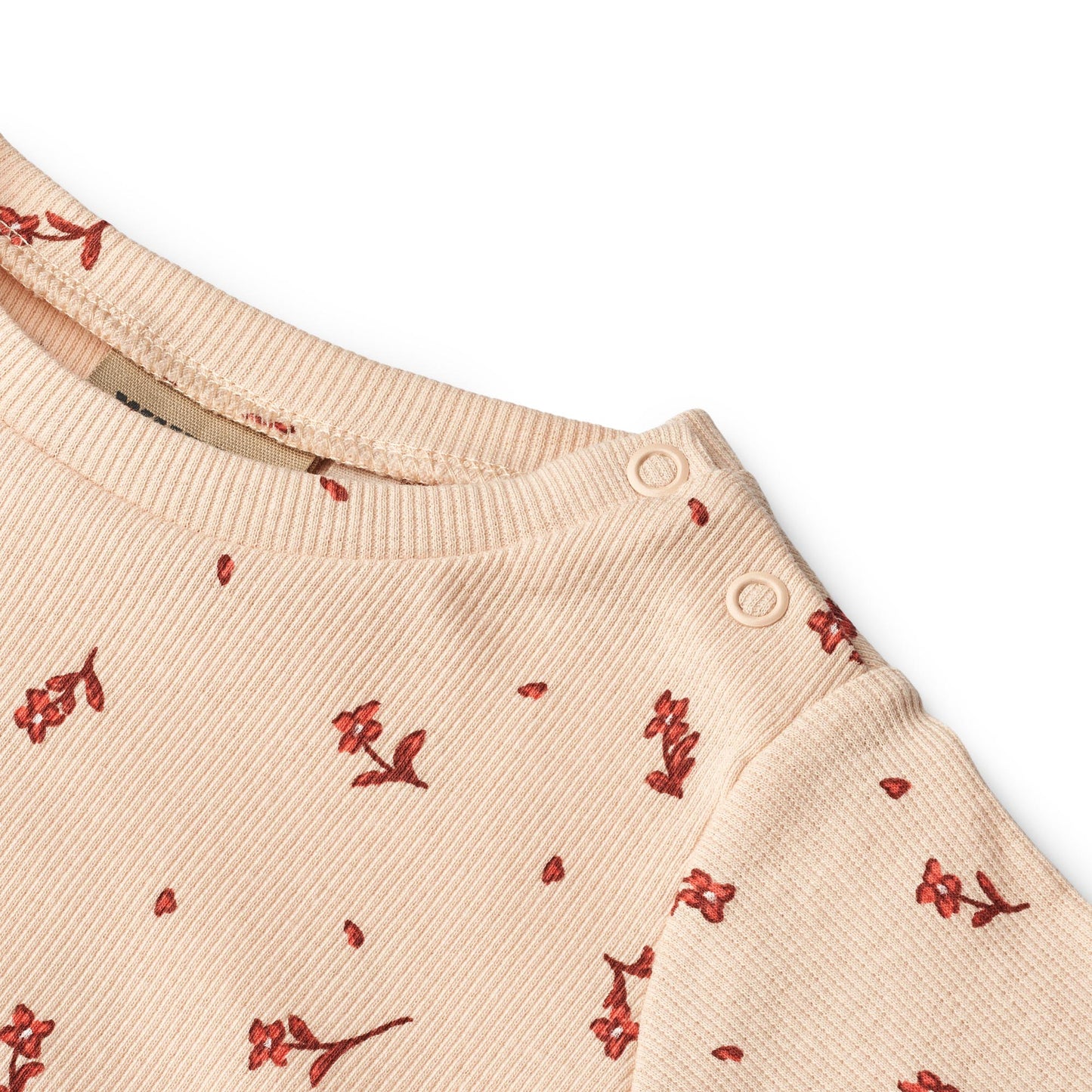 Rib Jersey Dress Anna - Flower