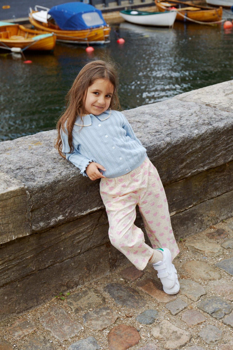 Knitted Pointelle Cardigan
