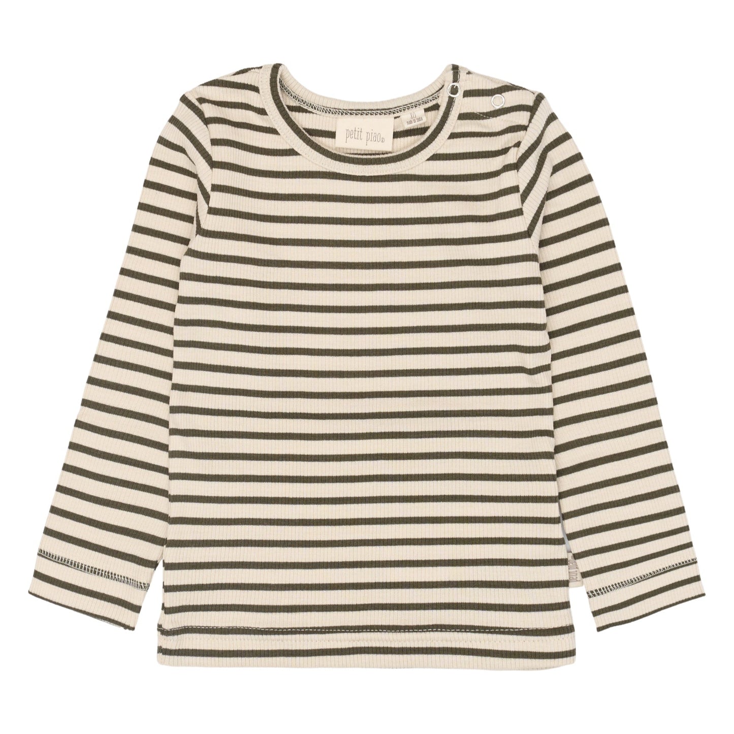 T-Shirt L/S Modal Striped - NEW