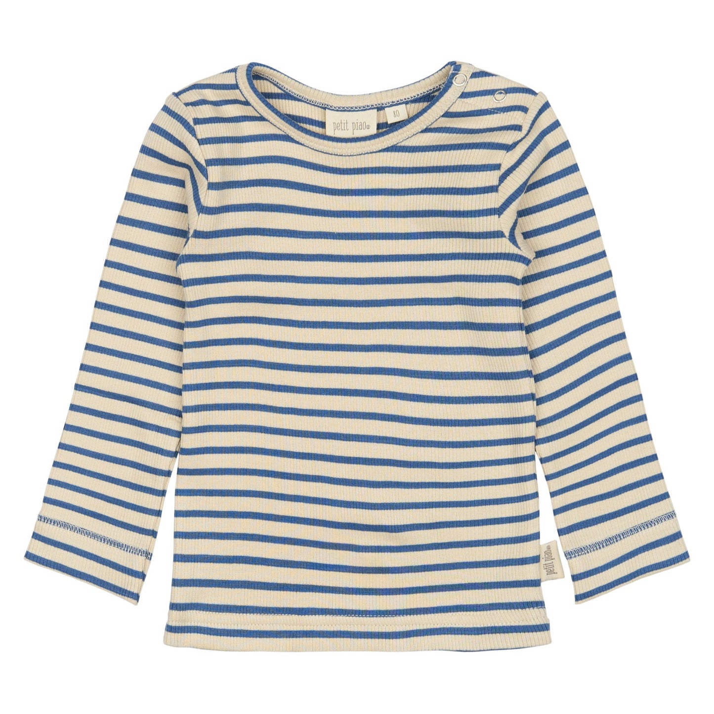 T-Shirt L/S Modal Striped - NEW