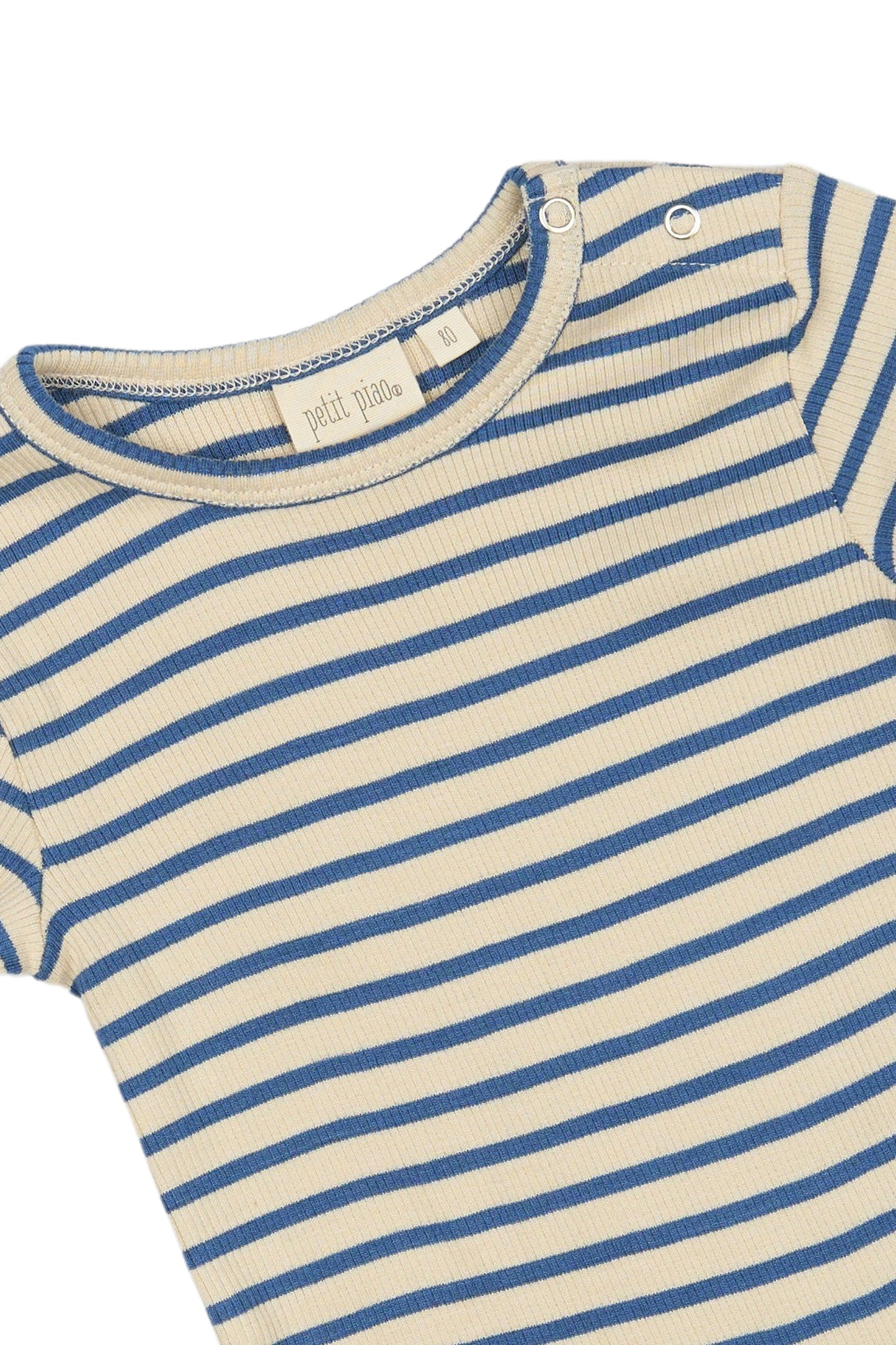 T-Shirt L/S Modal Striped - NEW