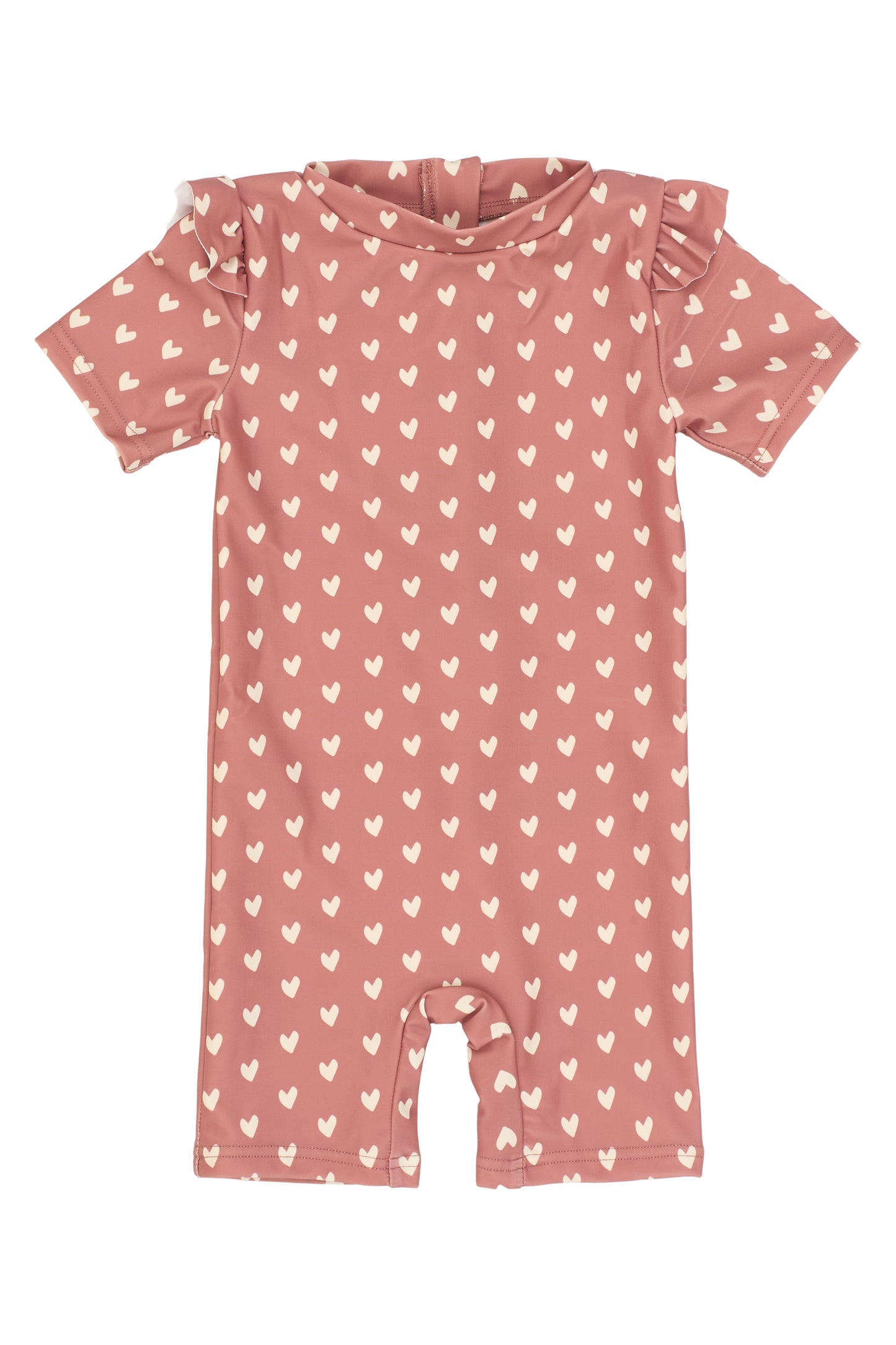 Swimjumpsuit Frills - Hearts