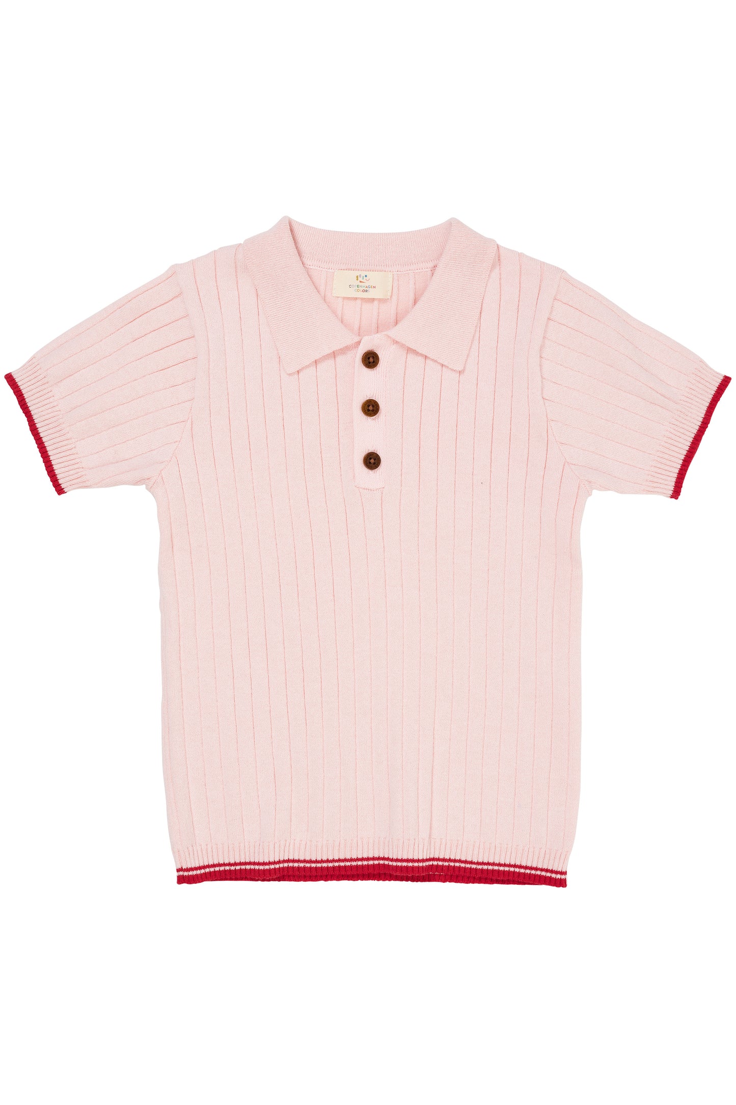 Ribb Knitted Polo