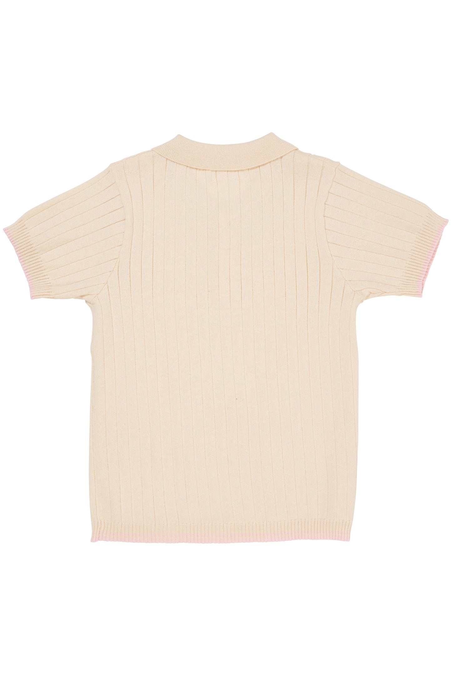 Ribb Knitted Polo