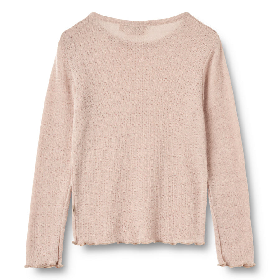 Wool Silk T-shirt L/S Alli