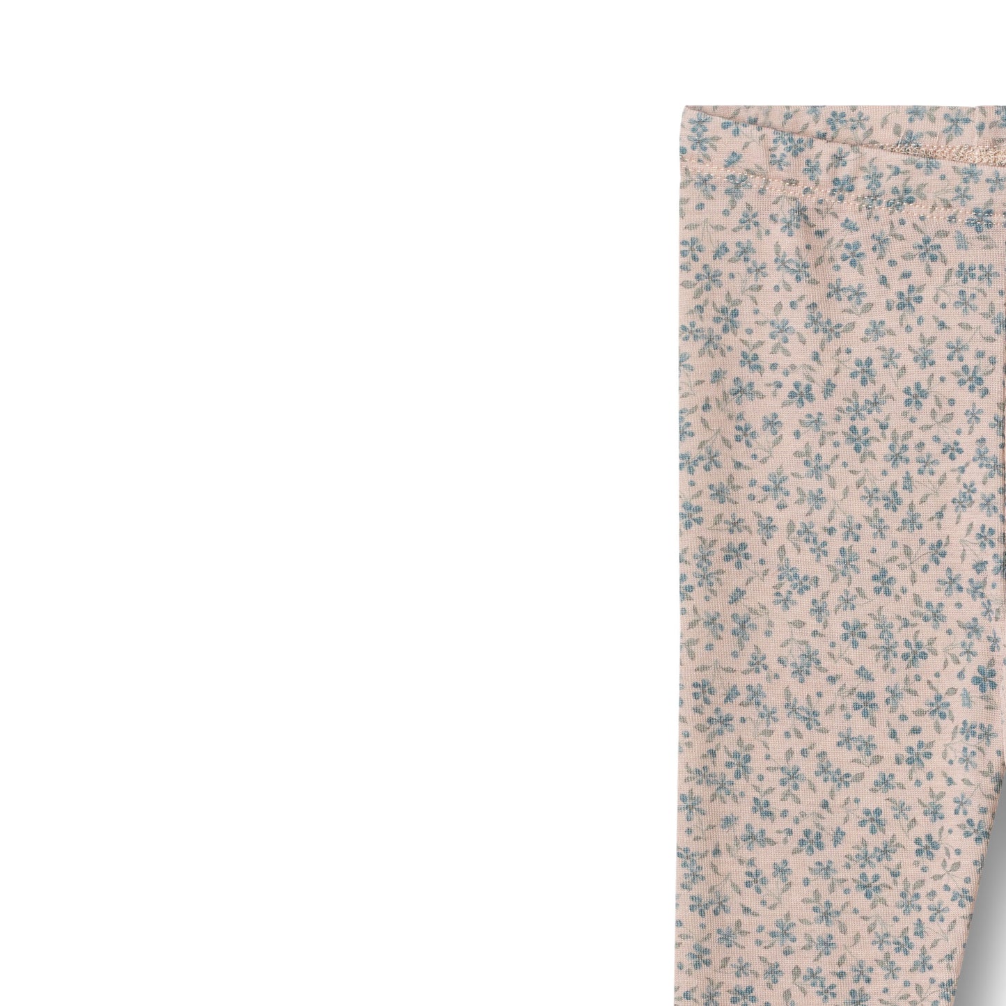 Wool Leggings Agi - Flowers