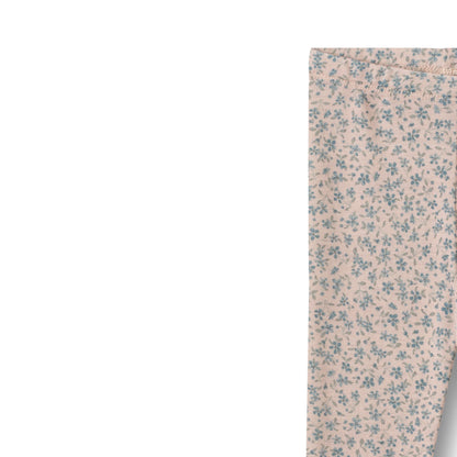 Wool Leggings Agi - Flowers