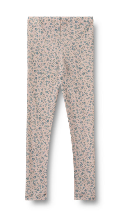Wool Leggings Agi - Flowers