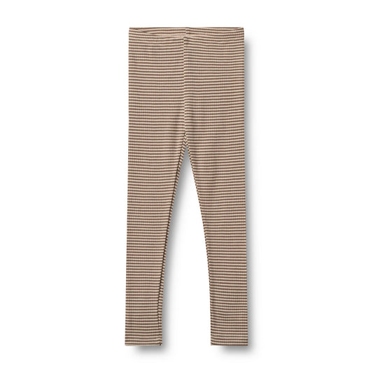 Wool Leggings Agi - Striped