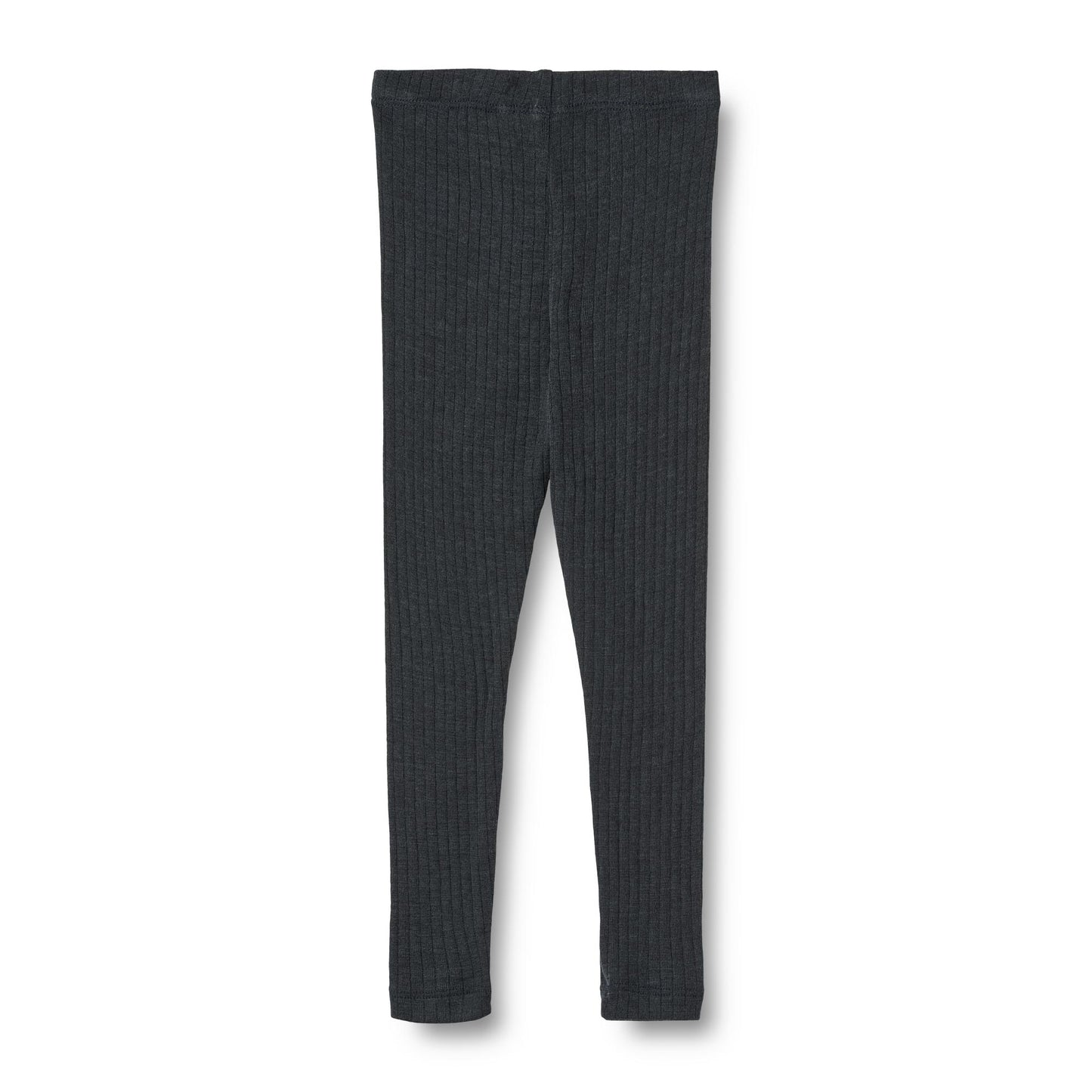Wool Silk Leggings Agi - Ribbed