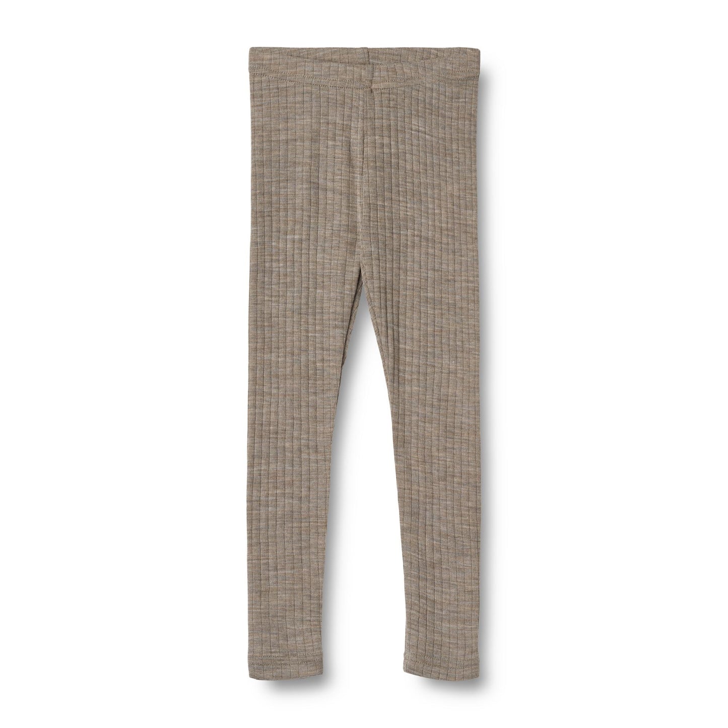Wool Silk Leggings Agi - Ribbed