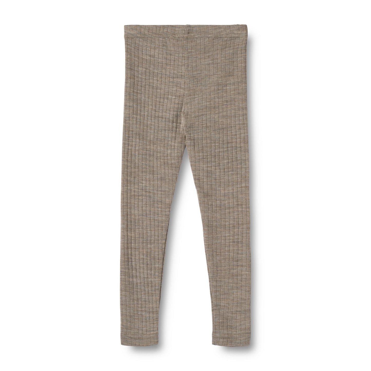 Wool Silk Leggings Agi - Ribbed
