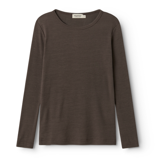 Tamra Langermet - Wool Rib
