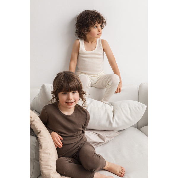 Leg Leggings - Wool Rib