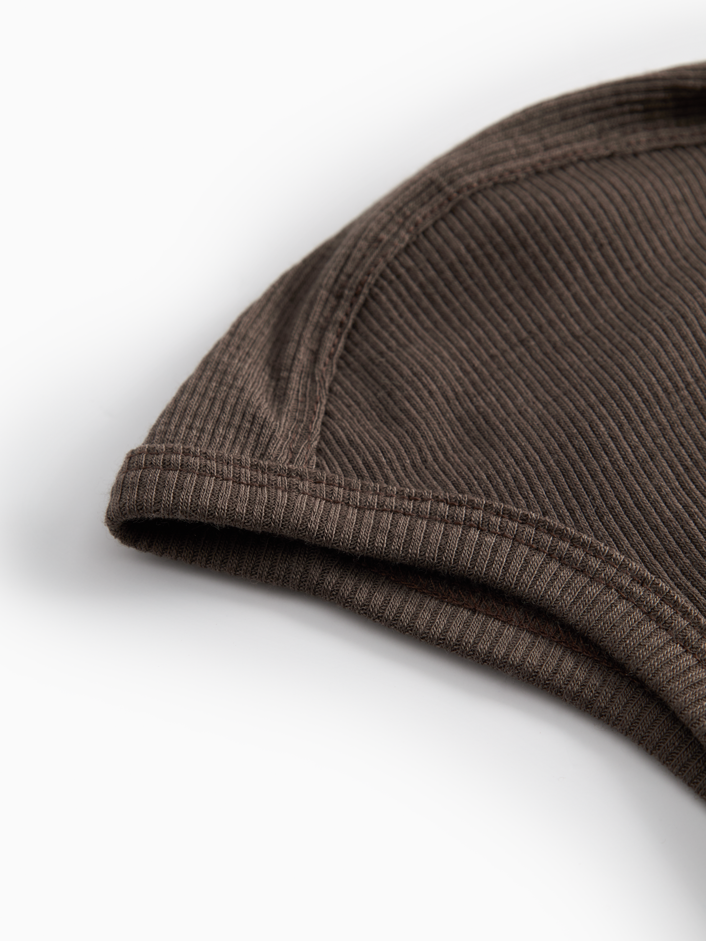 Hoody Hat - Wool Rib