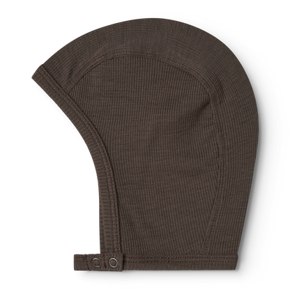 Hoody Hat - Wool Rib