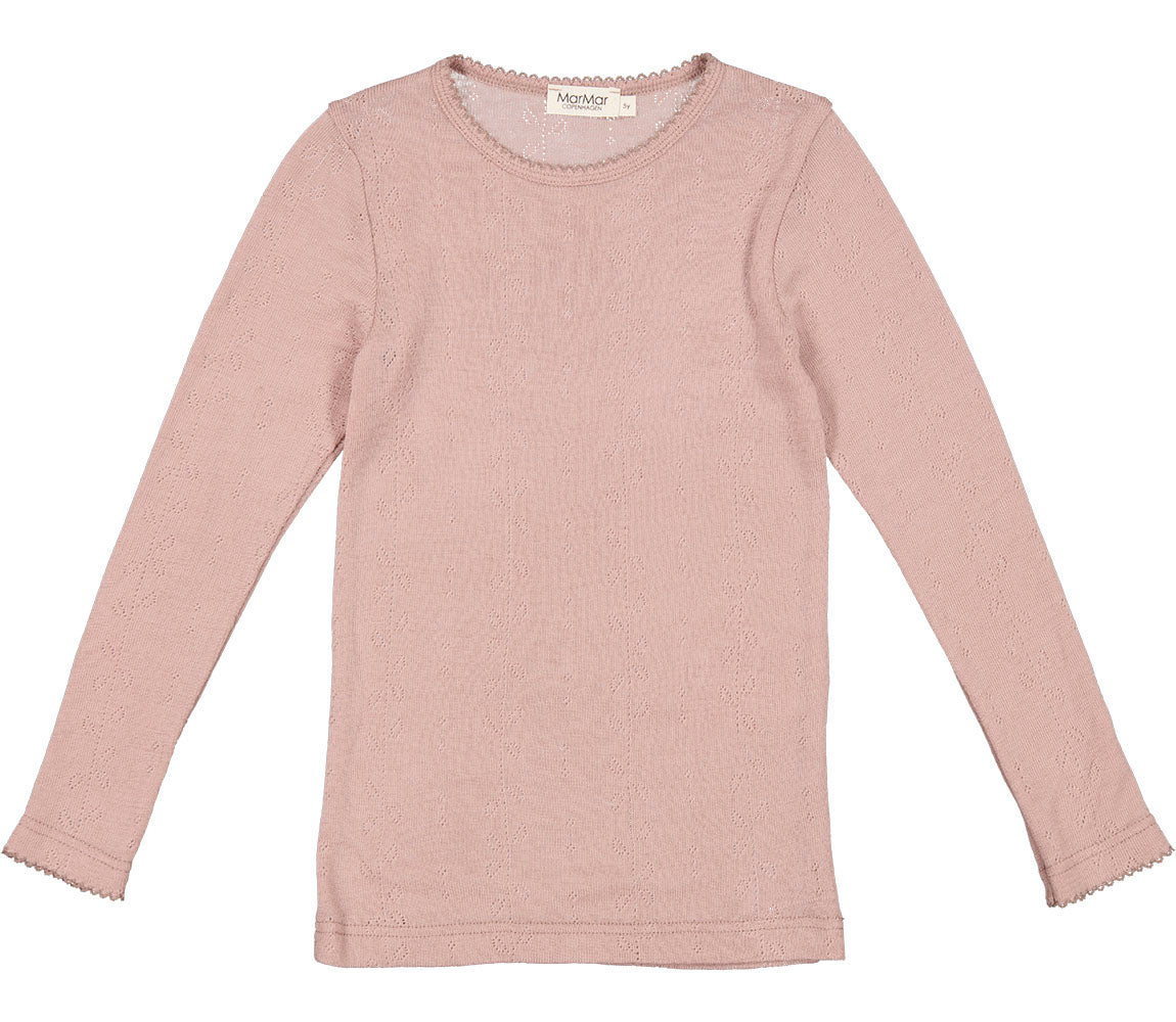 Tamra Long Sleeve - Wool Pointelle