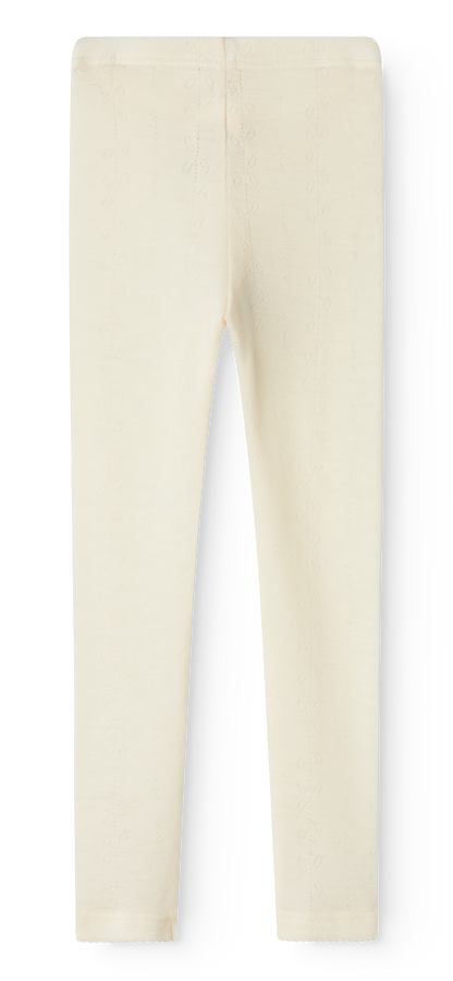 Leg Leggings - Wool Pointelle