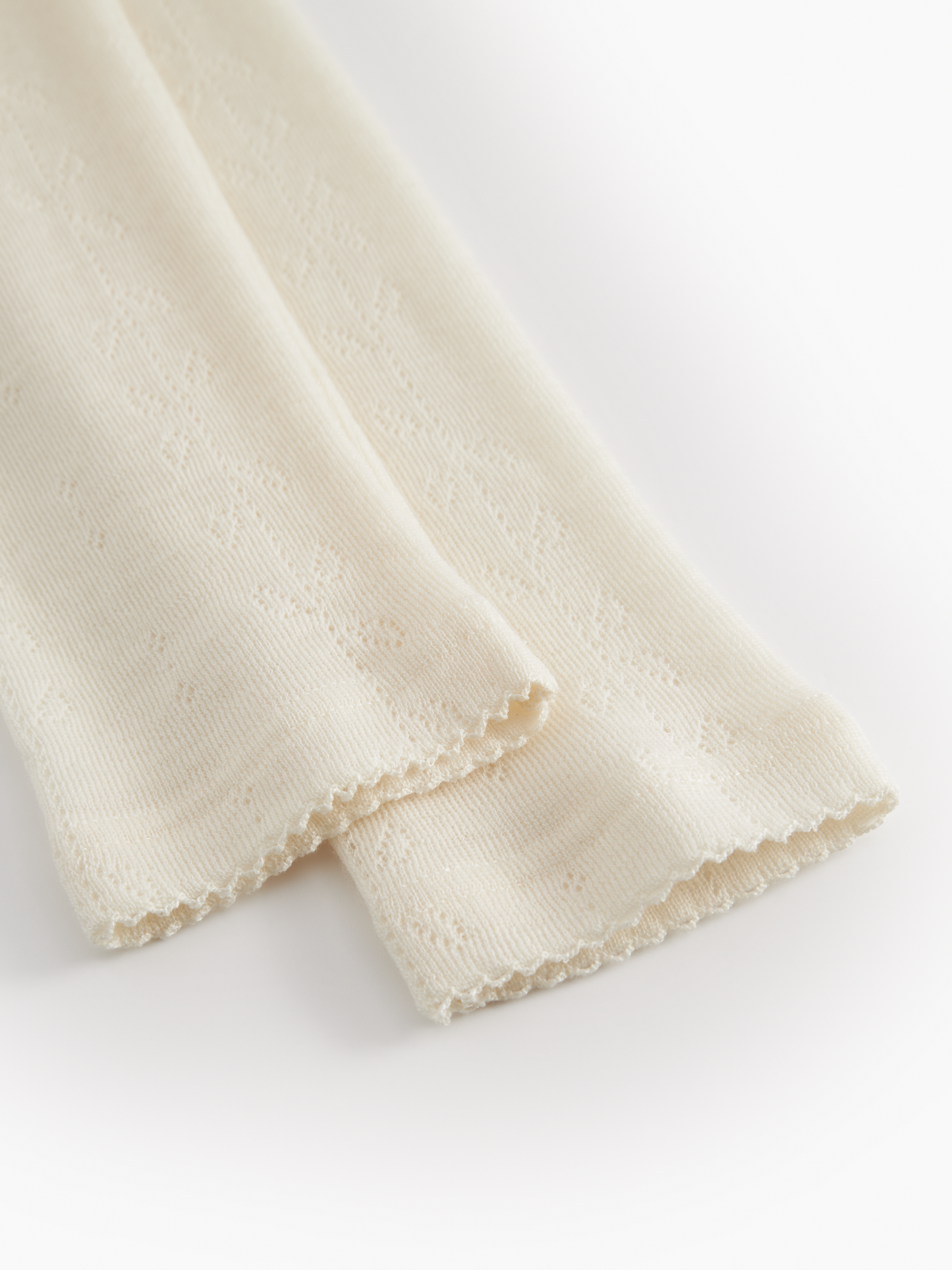 Leg Leggings - Wool Pointelle