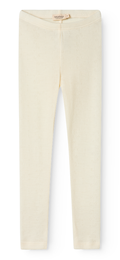 Leg Leggings - Wool Pointelle