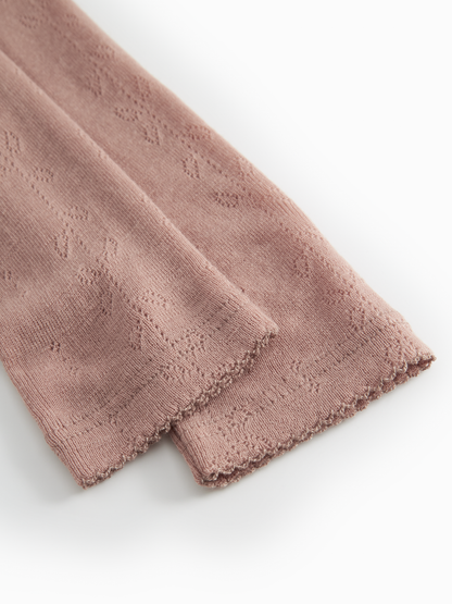 Leg Leggings - Wool Pointelle
