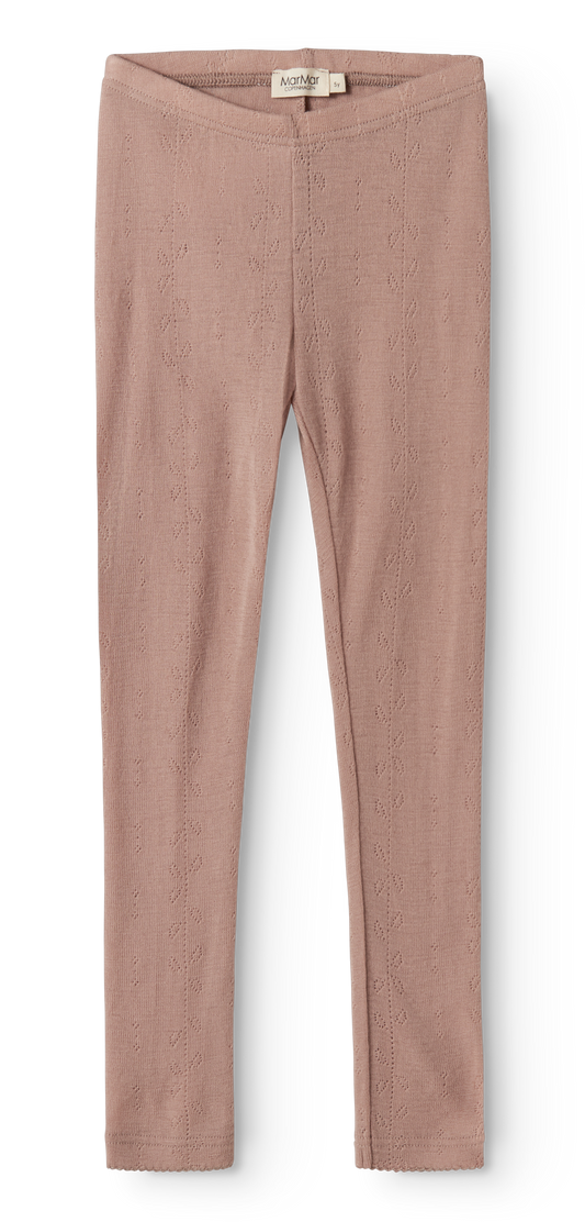Leg Leggings - Wool Pointelle