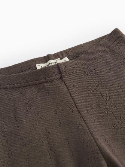 Leg Leggings - Wool Pointelle