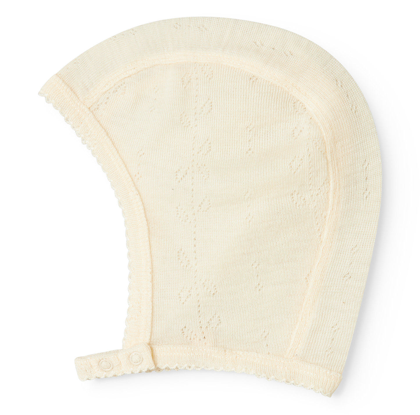Hoody Hat - Wool Pointelle