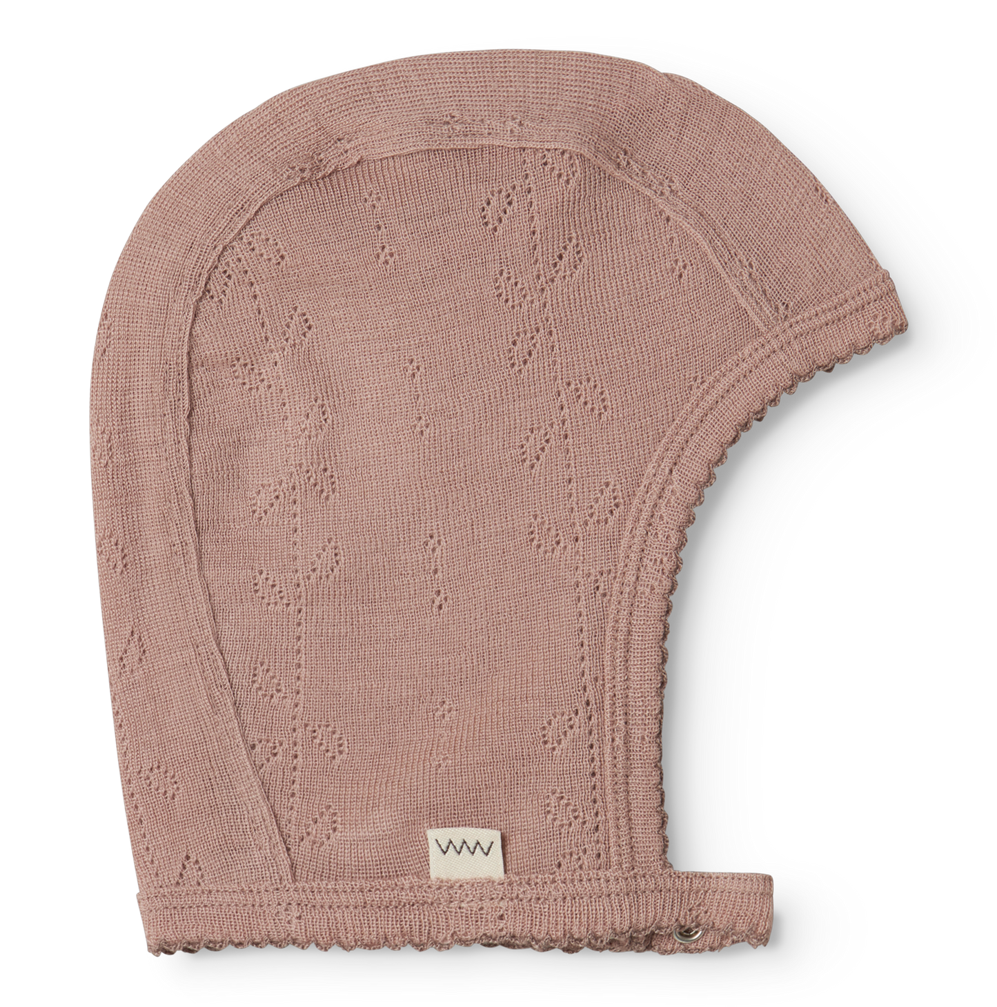 Hoody Hat - Wool Pointelle