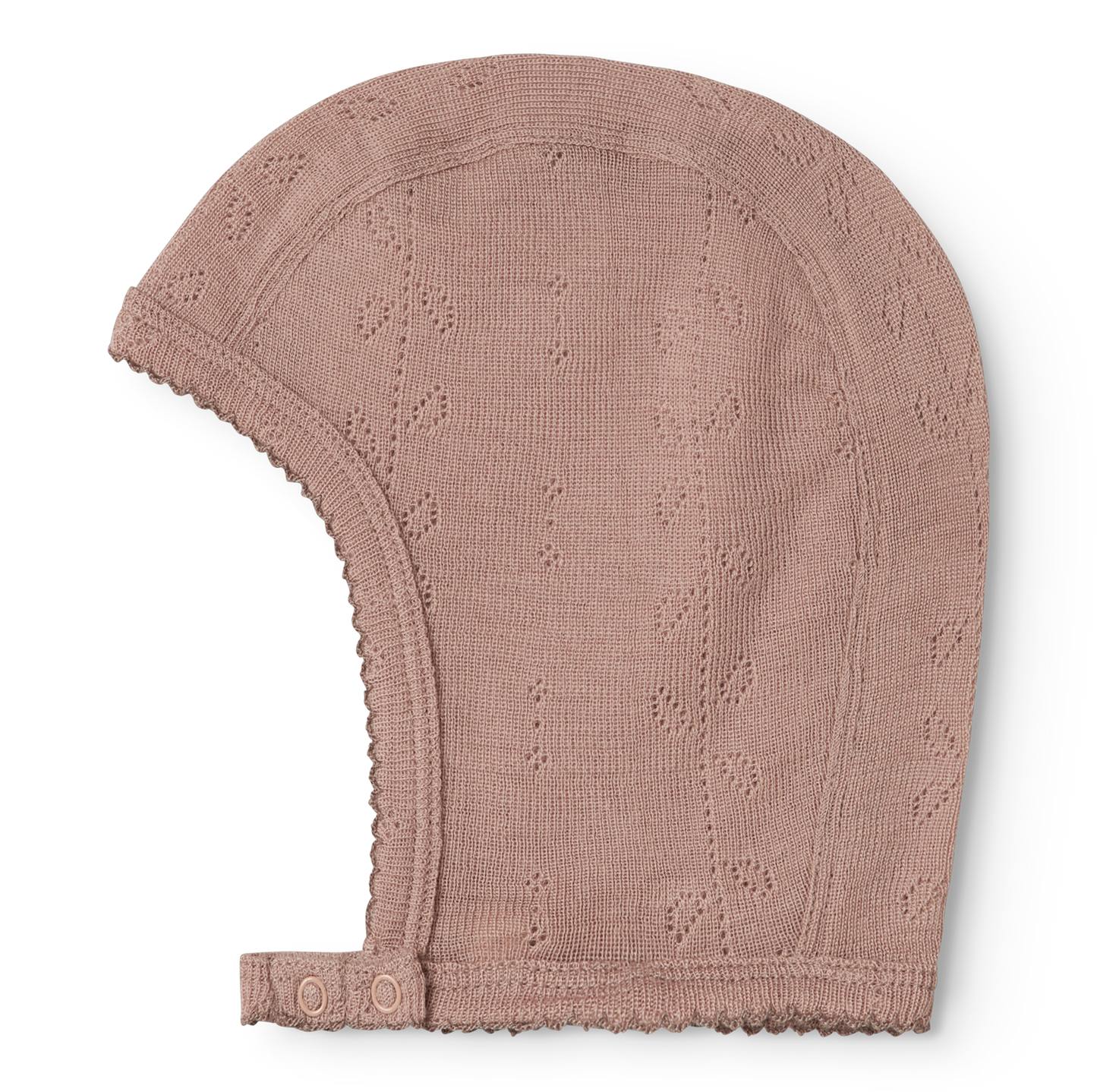 Hoody Hat - Wool Pointelle