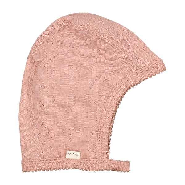 Hoody Hat - Wool Pointelle