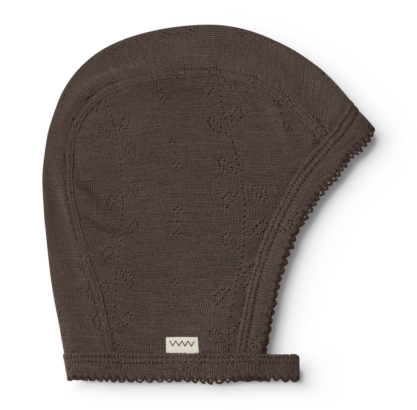 Hoody Hat - Wool Pointelle