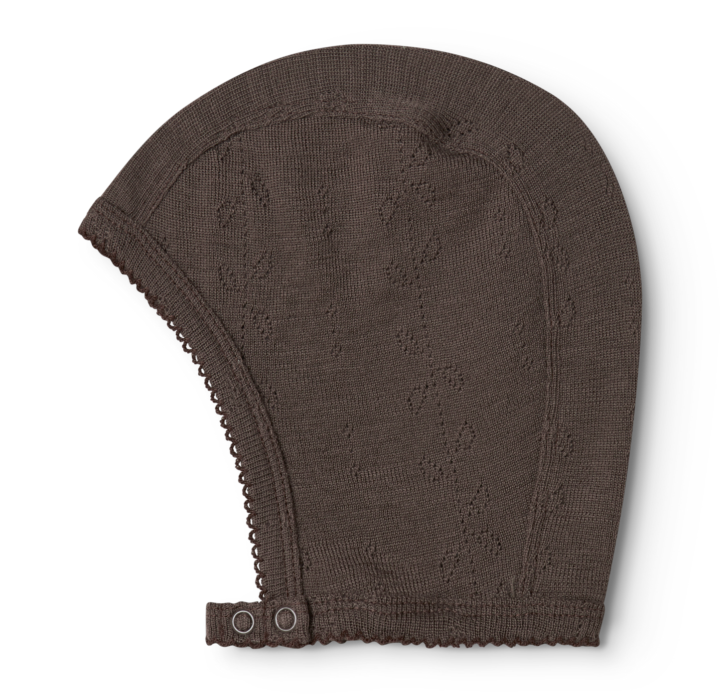 Hoody Hat - Wool Pointelle