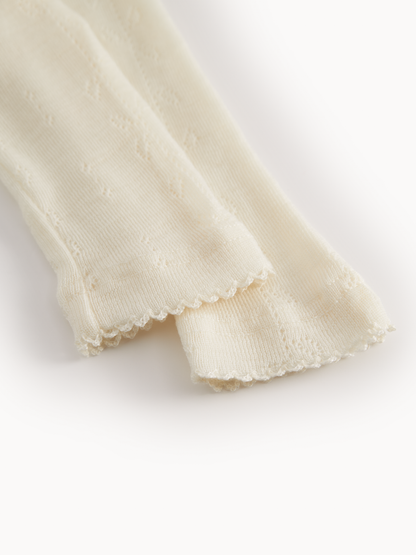Piva Leggings - Wool Pointelle