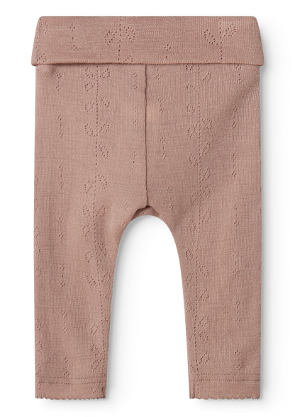 Piva Leggings - Wool Pointelle