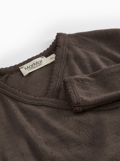 Rubetta Heldress - Wool Pointelle