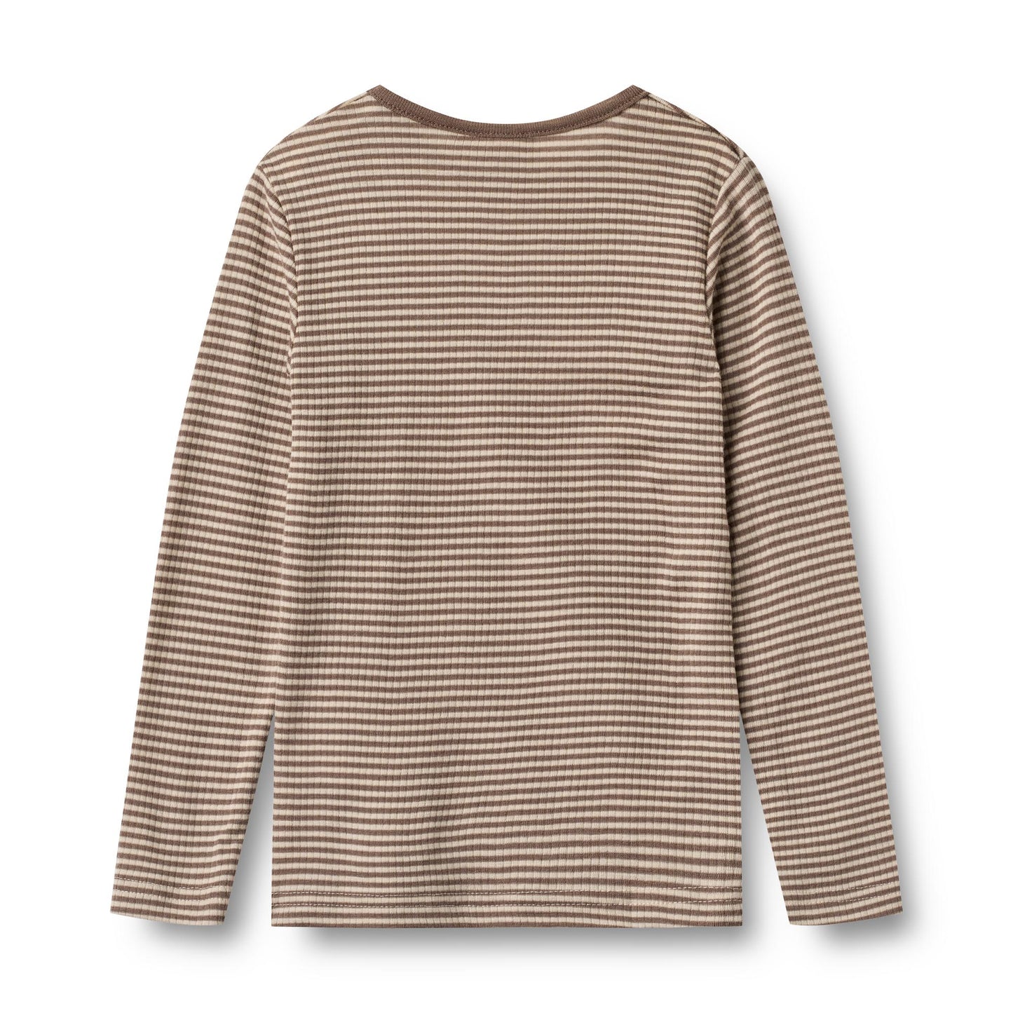 Wool T-Shirt L/S Alfie - Stripes