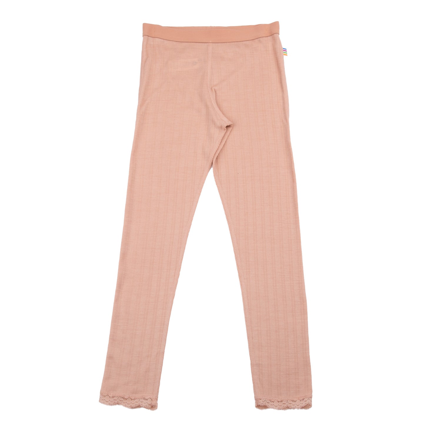 JOHA Leggings w/lace peach