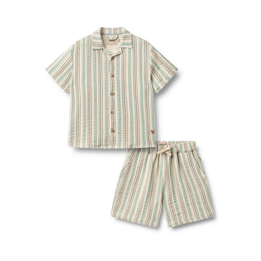 Set Shirt S/S & Shorts Anker