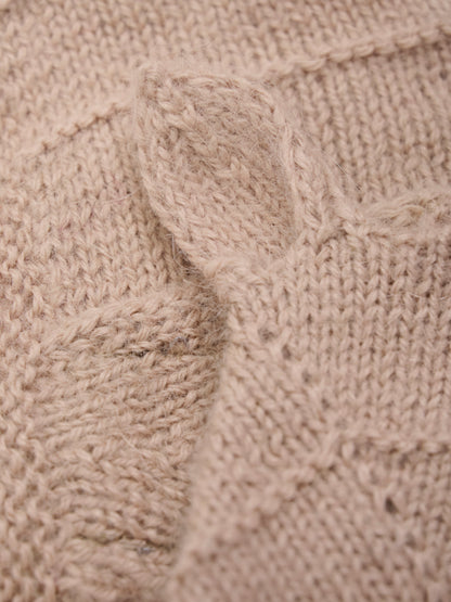Bonnet Ears Alpaca Wool Knit