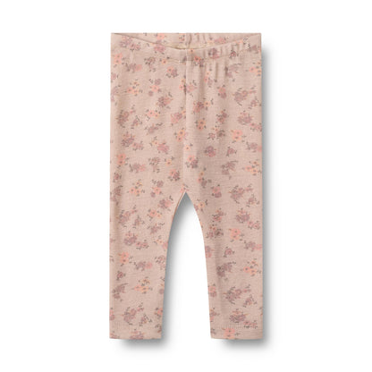 Wool Leggings Agi - Flower