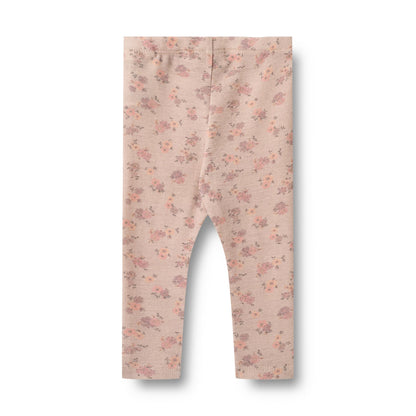 Wool Leggings Agi - Flower