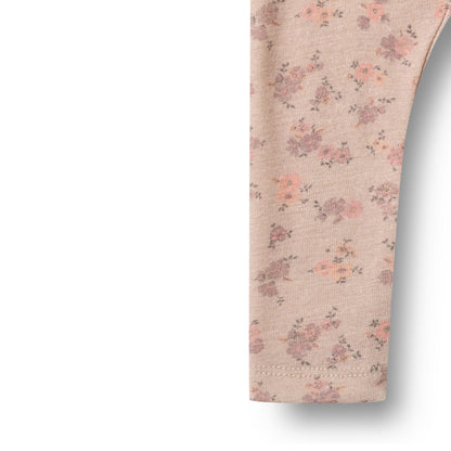 Wool Leggings Agi - Flower