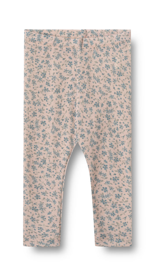 Wool Leggings Agi - Flower