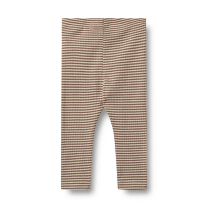 Wool Leggings Agi - Striped