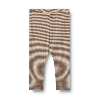 Wool Leggings Agi - Striped