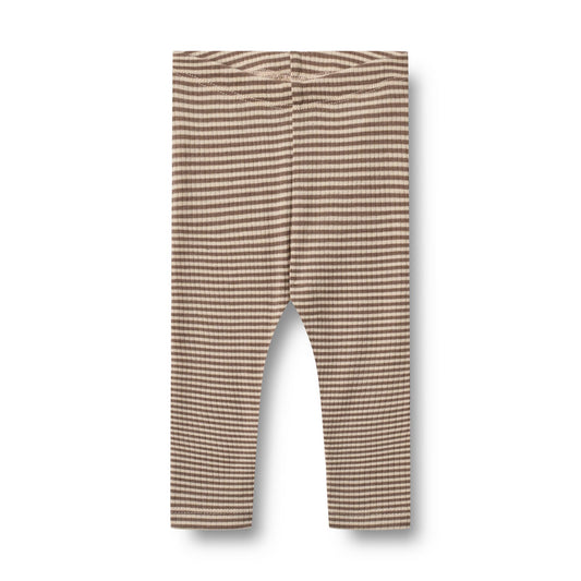 Wool Leggings Agi - Striped