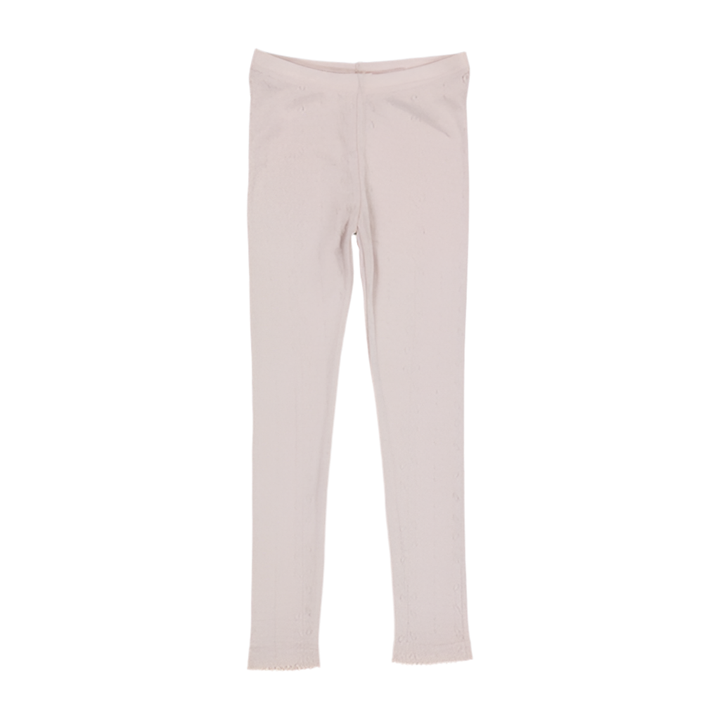 Leg Leggings - Wool Pointelle