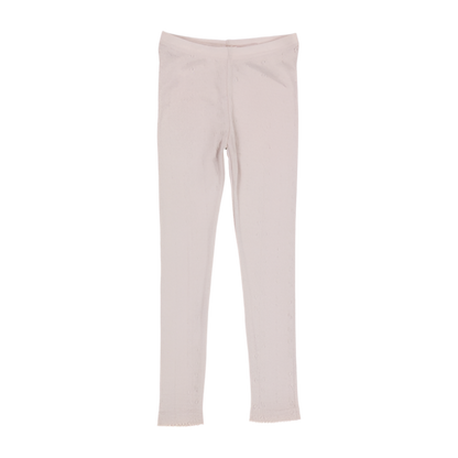 Leg Leggings - Wool Pointelle